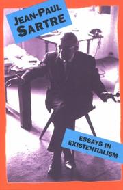 Essays in existentialism