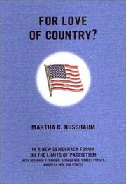 For love of country?