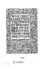 The first Christmas tree
