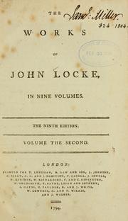 The works of John Locke
