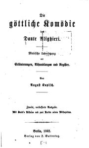 Die göttliche Komödie des Dante Alighieri