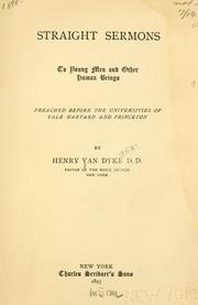 Straight sermons to young men and other human beings