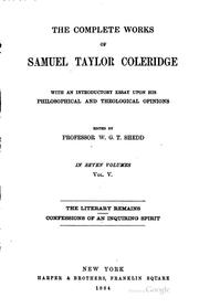 Complete Works of Samuel Coleridge