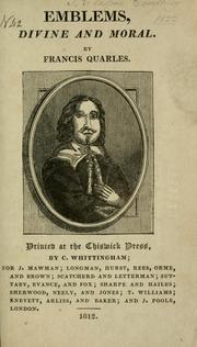 Emblems, divine and moral