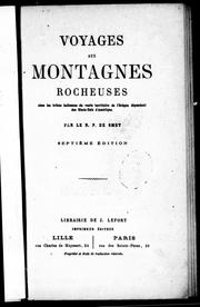 Voyages aux Montagnes Rocheuses chez les tribus indiennes du vaste territoire de l'Orégon dépendant des Etats-Unis d'Amérique