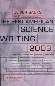 The Best American Science Writing 2003