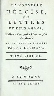 La nouvelle Héloïse