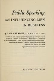 Public speaking and influencing men in business ...