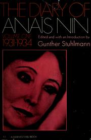 The diary of Anaïs Nin