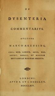 De dysenteria commentarius