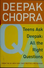 Teens ask Deepak