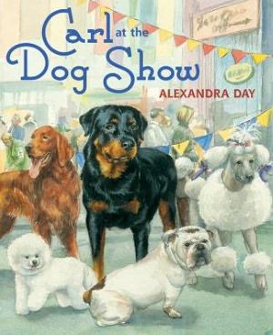 Carl at the dog show