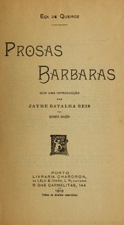 Prosas barbaras