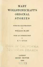 Mary Wollstonecraft's original stories