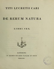 De rerum natura libri sex