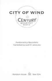 City of Wind (Century #3)