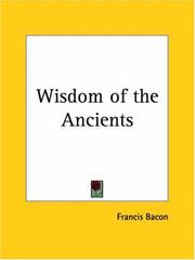 The wisdom of the ancients