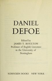 Daniel Defoe