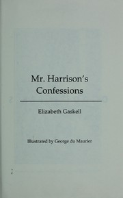 Mr. Harrison's confessions