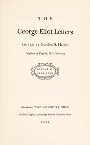 The George Eliot letters vol III