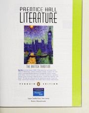 Prentice Hall Literature, The British Edition. Volume I