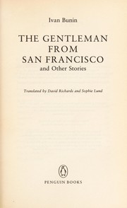 The gentleman from San Francisco and other stories