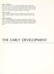 The early development of English literature, c. 450-1625