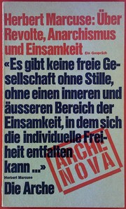 Über Revolte, Anarchismus und Einsamkeit