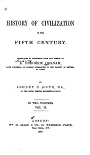 History of Civilization in the Fifth Century