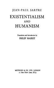 Existentialism and humanism