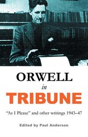 Orwell in Tribune