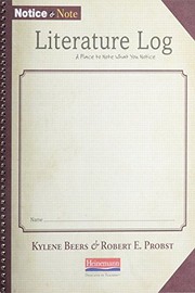 Notice & Note Literature Log