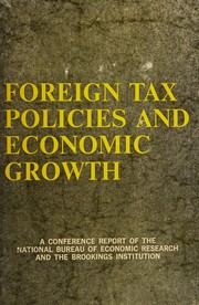 Foreign tax policies and economic growth