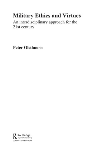 Military ethics and virtues