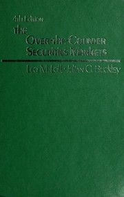The over-the-counter securities markets