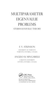 Multiparameter eigenvalue problems
