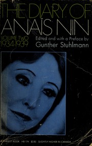 The diary of Anaïs Nin, 1934-1939