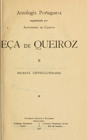 Obras de Eça de Queiroz