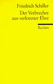 Der Verbrecher aus verlorener Ehre